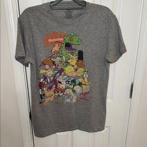 Nickelodeon Graphic Gray T-Shirt